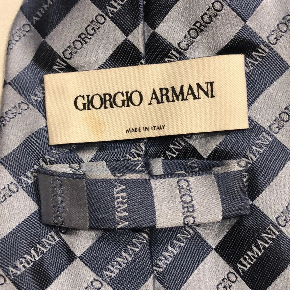 Giorgio Armani Tie/ Blue - Picture 2 of 10